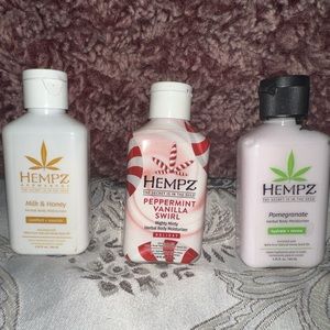 Hempz Set of 3 mini lotions